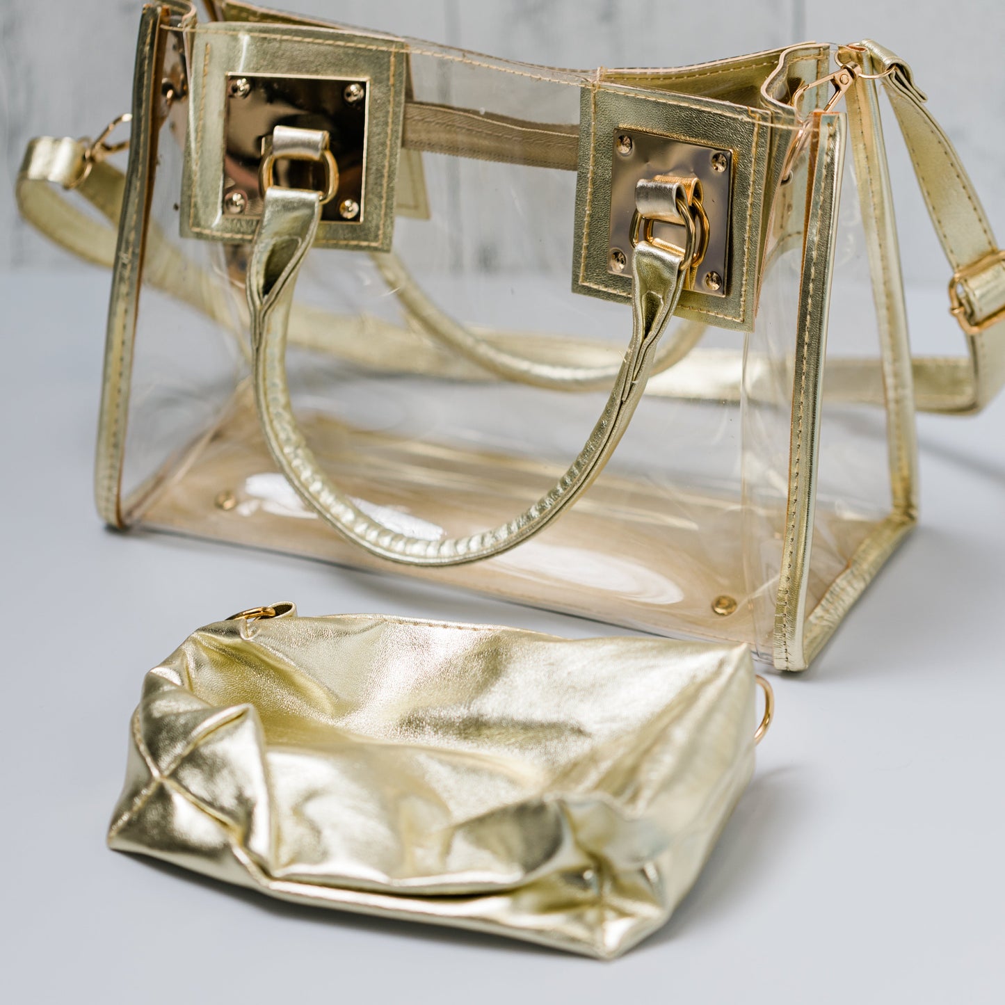 Nothing To Hide | 2-in-1 Clear Purse with Bonus Bag
