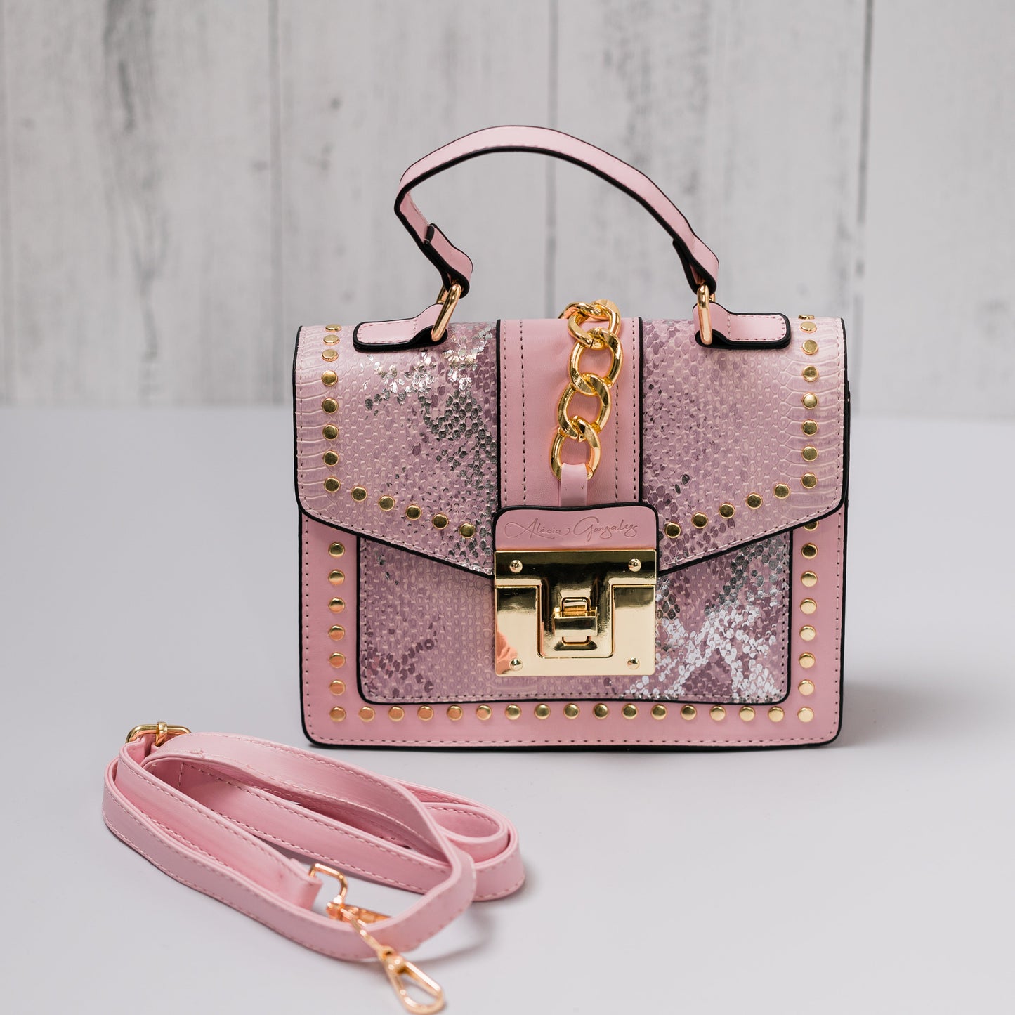 Small Purse | Vegan Snakeskin Leather Crossbody Bag