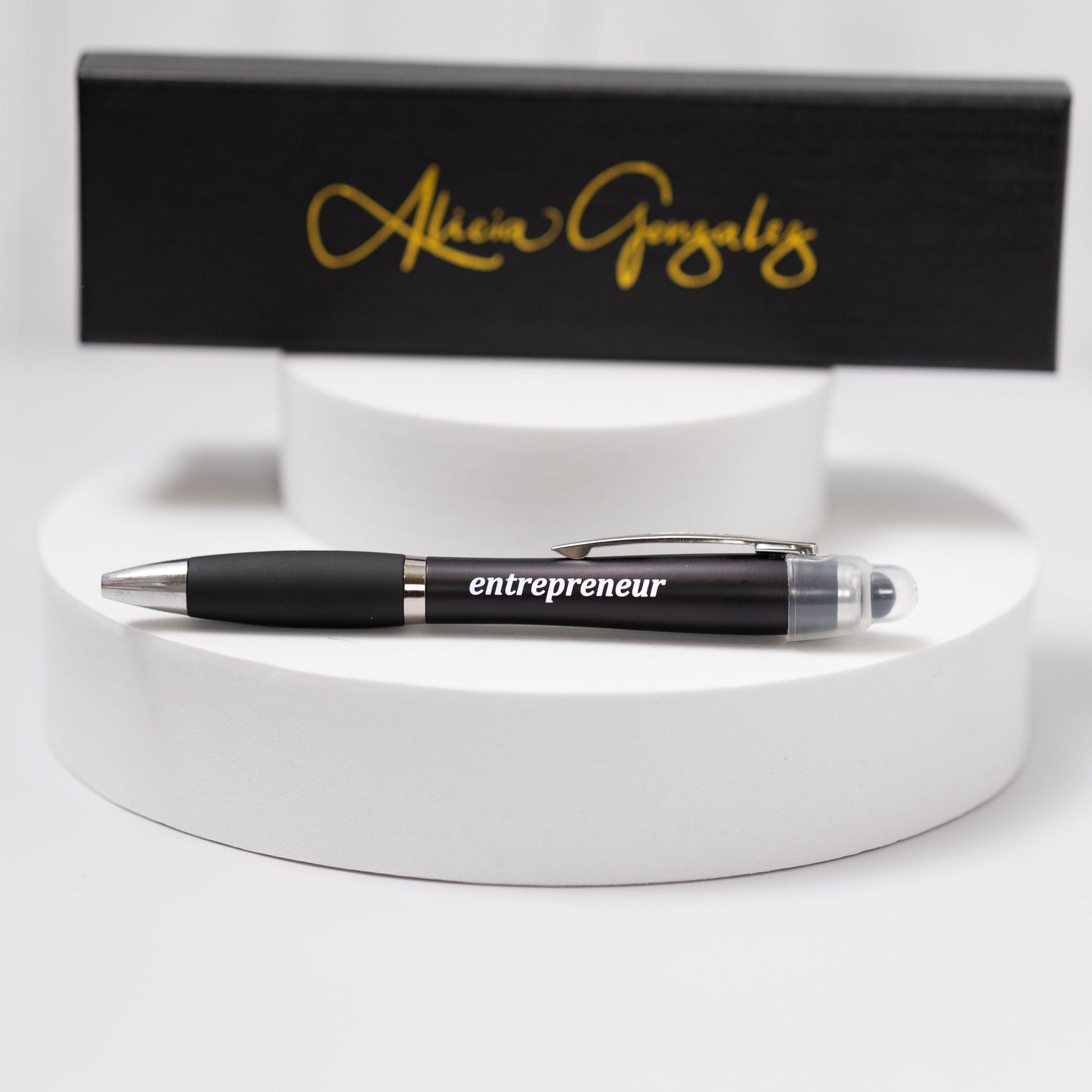 Light Up Pen with ENTREPRENEUR Logo