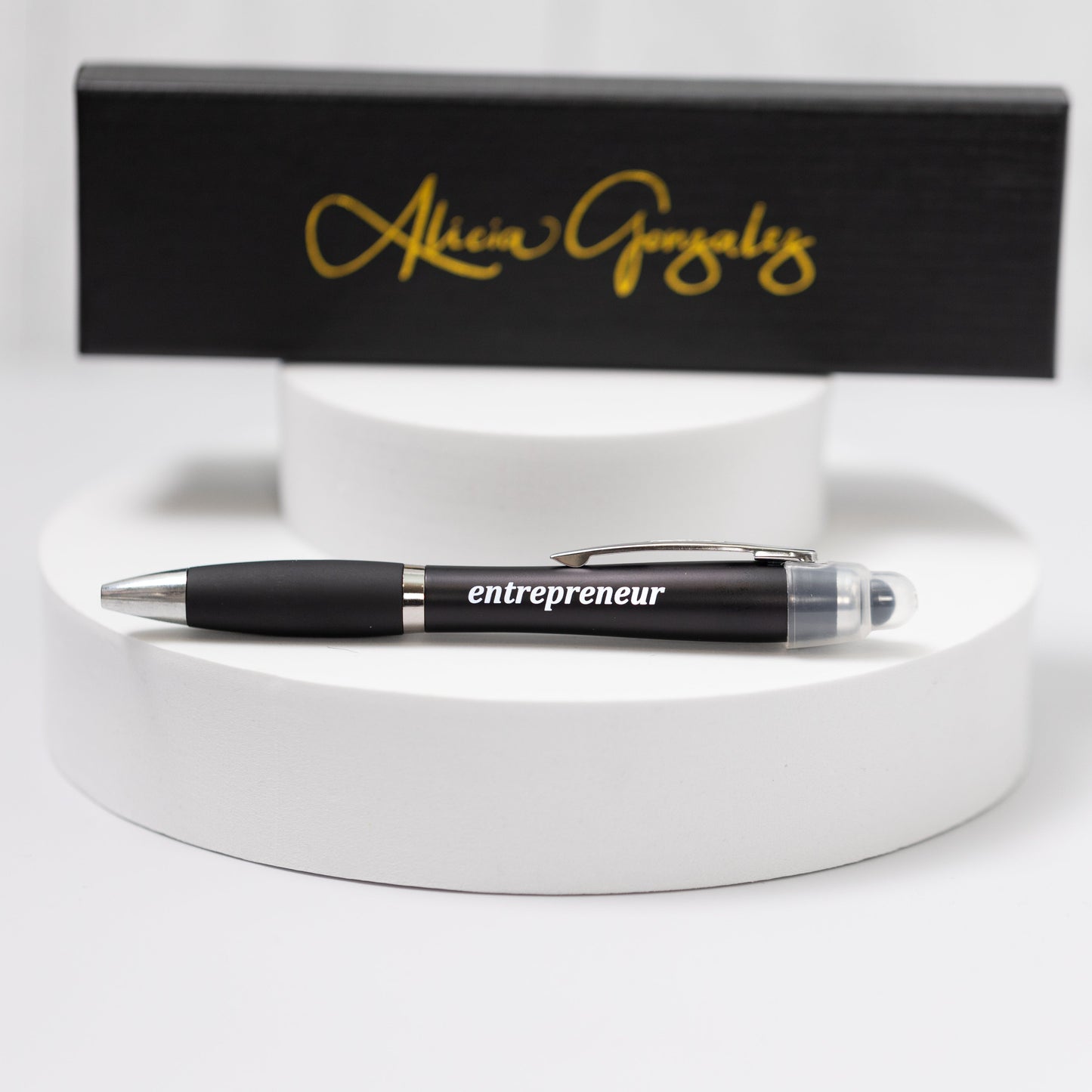 Light Up Pen with ENTREPRENEUR Logo