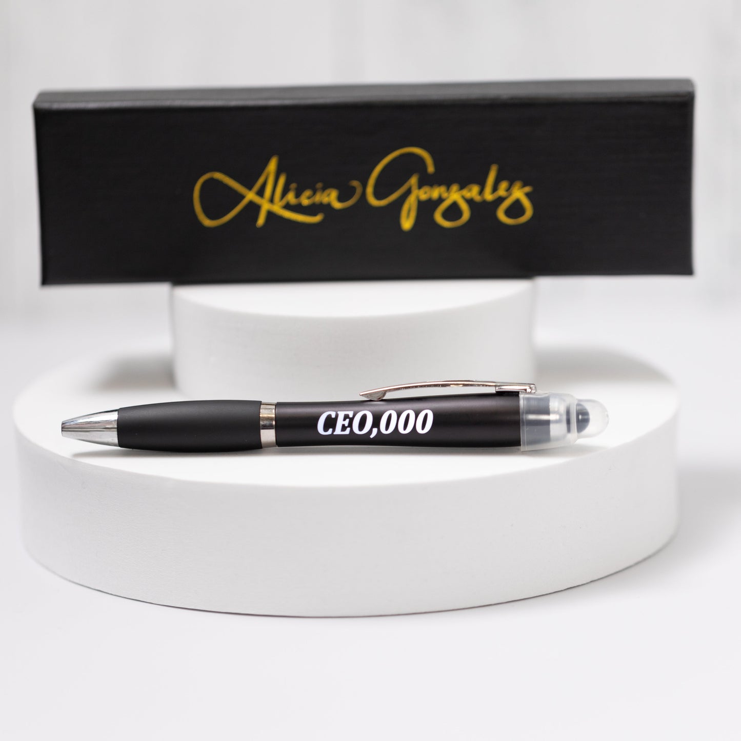 Light Up Pen with ENTREPRENEUR Logo