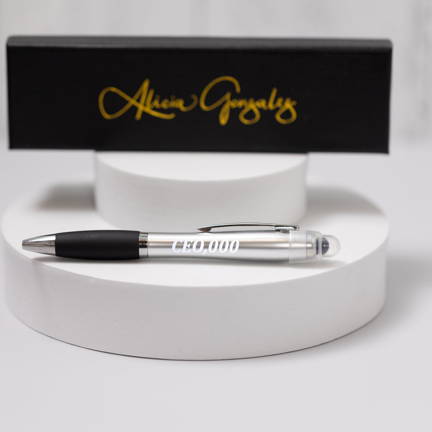 Light Up Pen with ENTREPRENEUR Logo