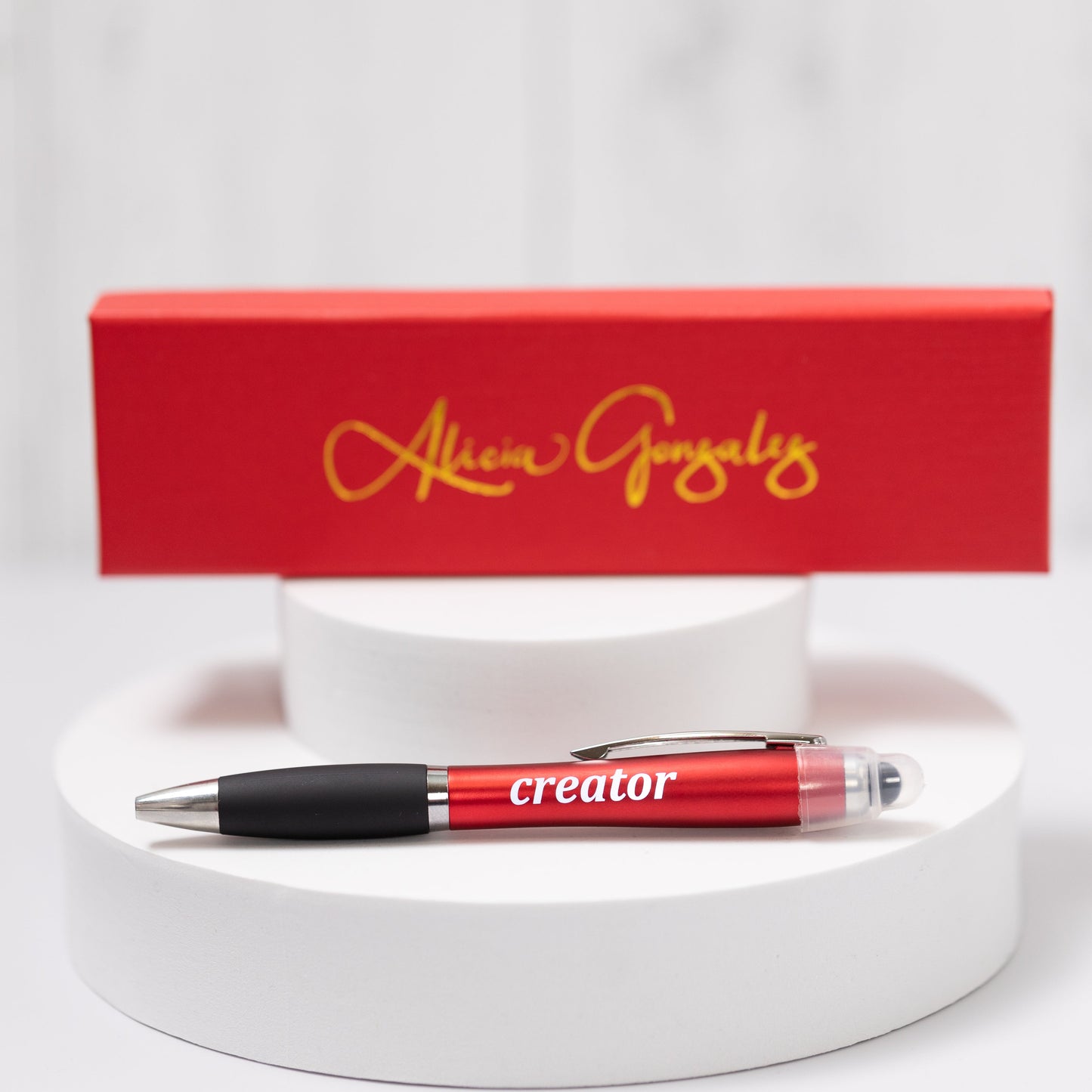 Light Up Pen with ENTREPRENEUR Logo
