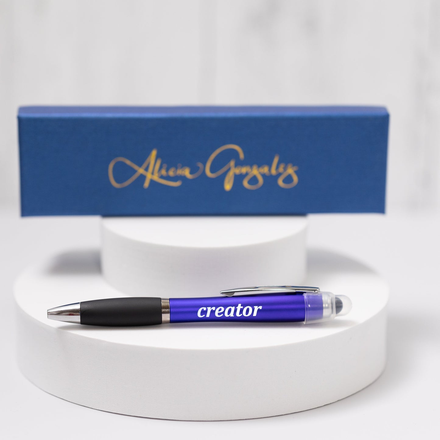 Light Up Pen with ENTREPRENEUR Logo