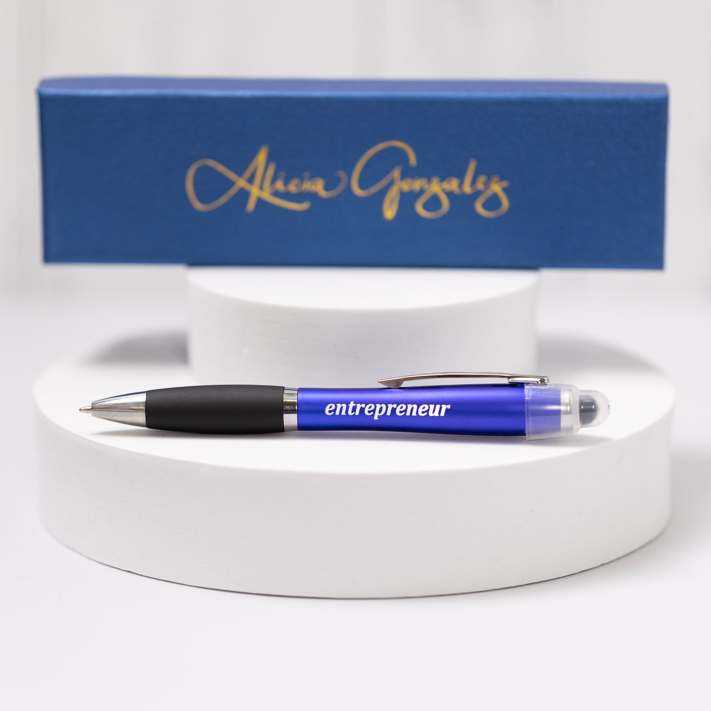 Light Up Pen with ENTREPRENEUR Logo