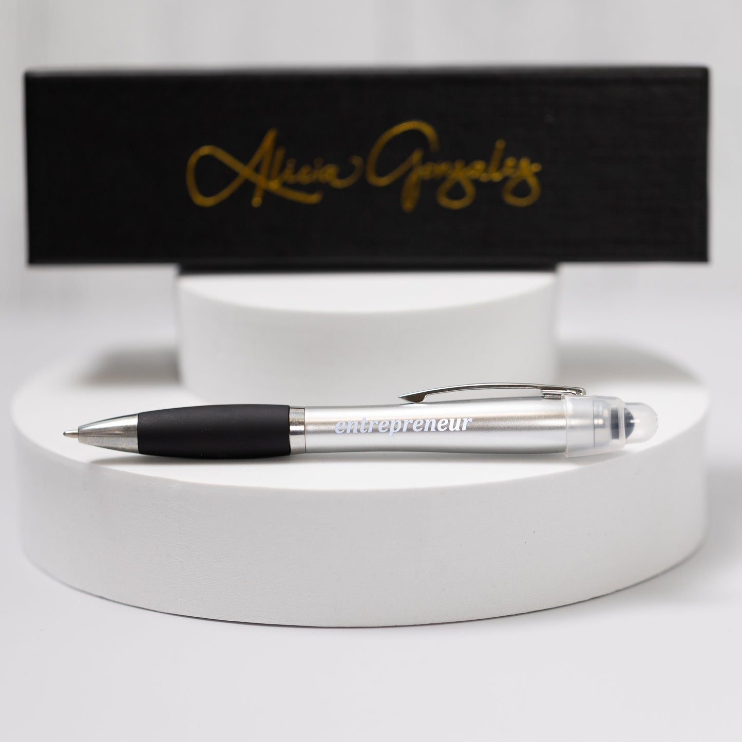 Light Up Pen with ENTREPRENEUR Logo