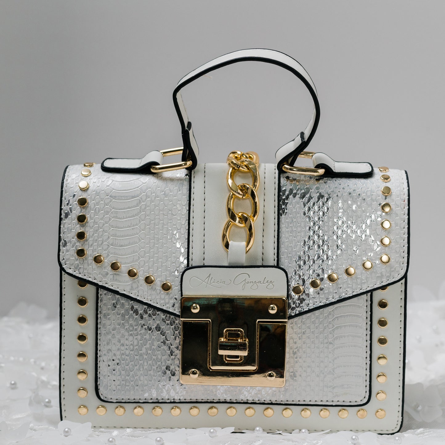 Small Purse | Vegan Snakeskin Leather Crossbody Bag