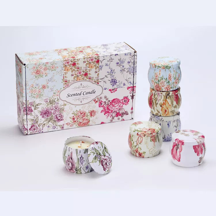 Gemstone Candle 6 Pc. Set