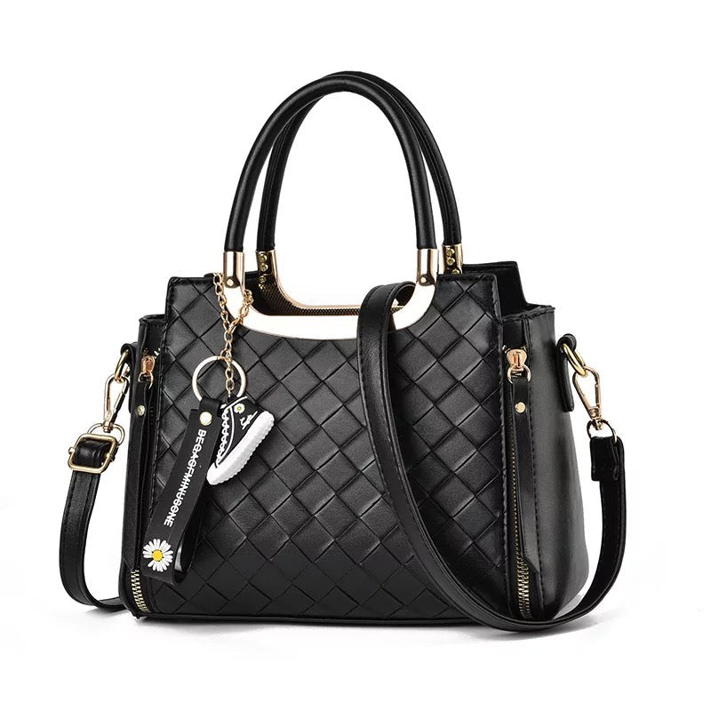 Small Vegan Leather Shoulder Bag | Chic & Subtle