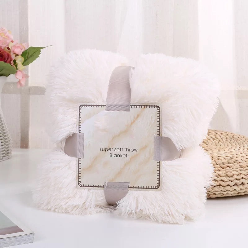 Plush Throw Blanket - Super Soft | Travel Size