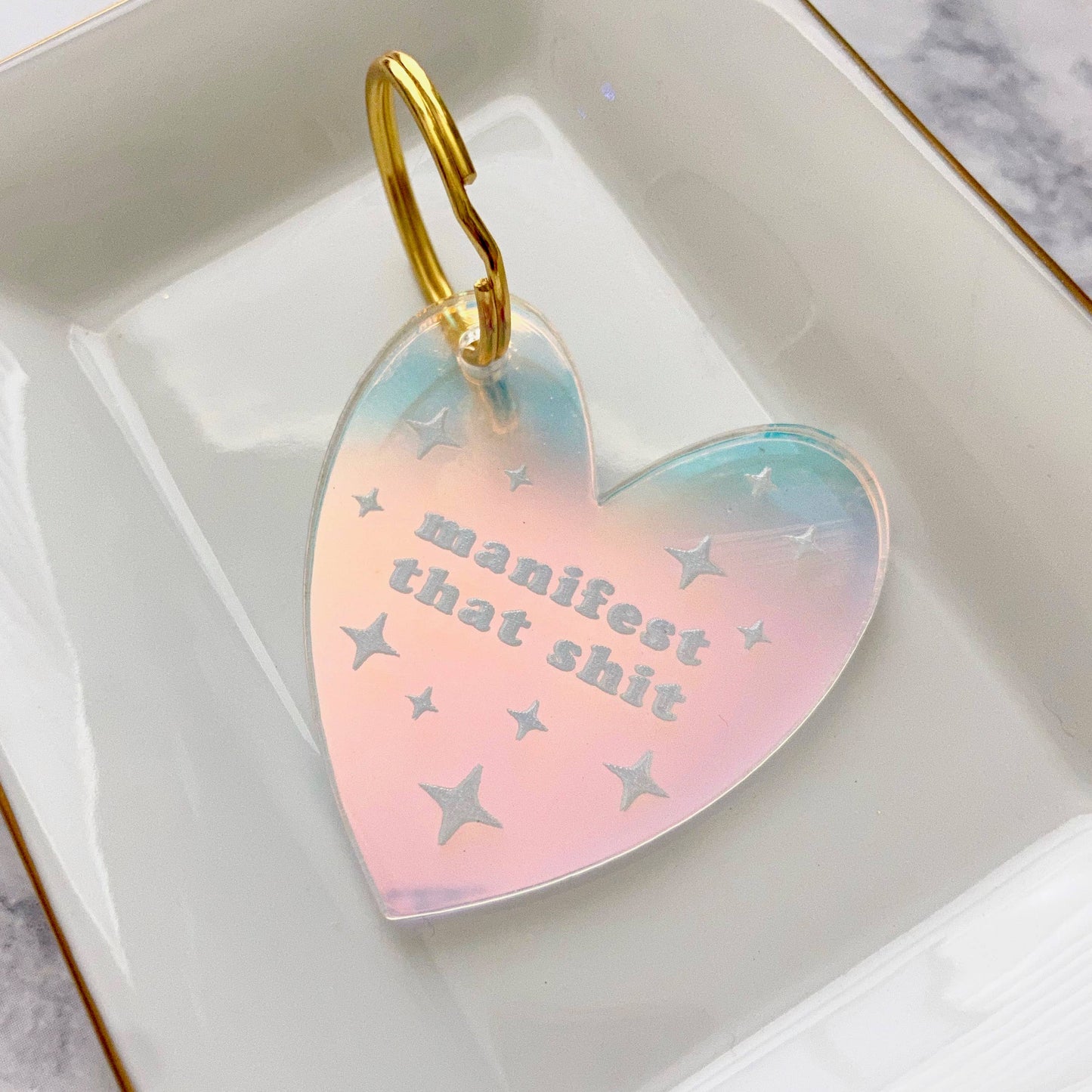 Manifest That Shit Keychain