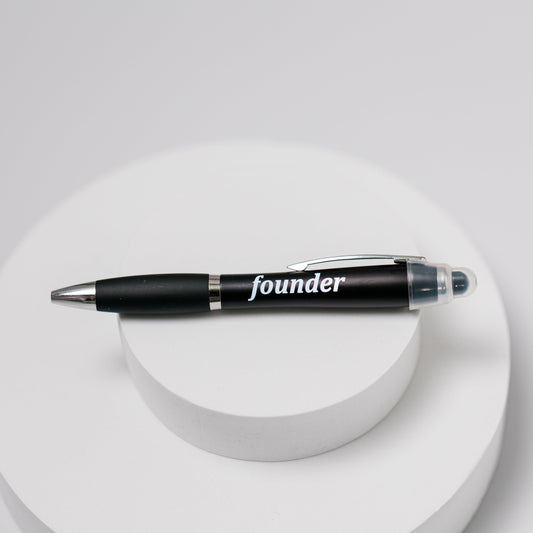 Light Up Pen with FOUNDER Logo