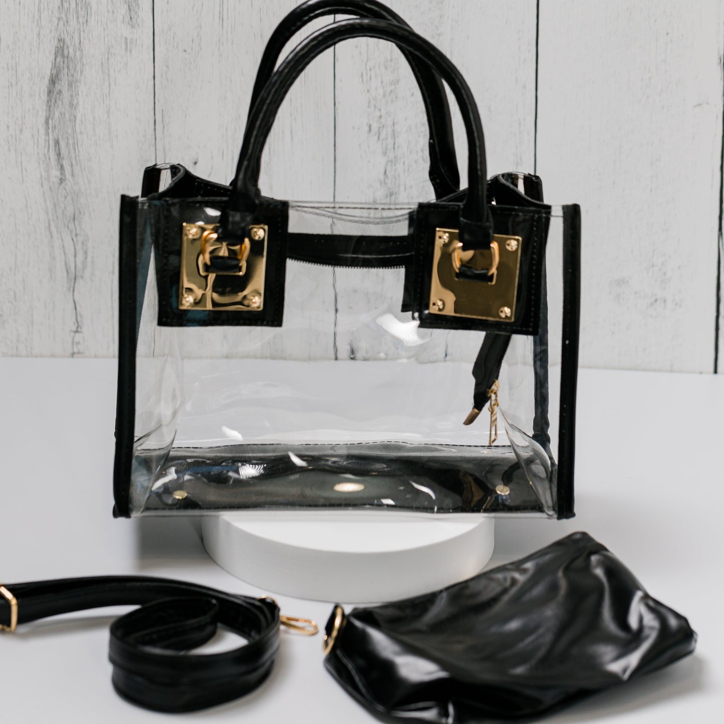 Nothing To Hide | 2-in-1 Clear Purse with Bonus Bag