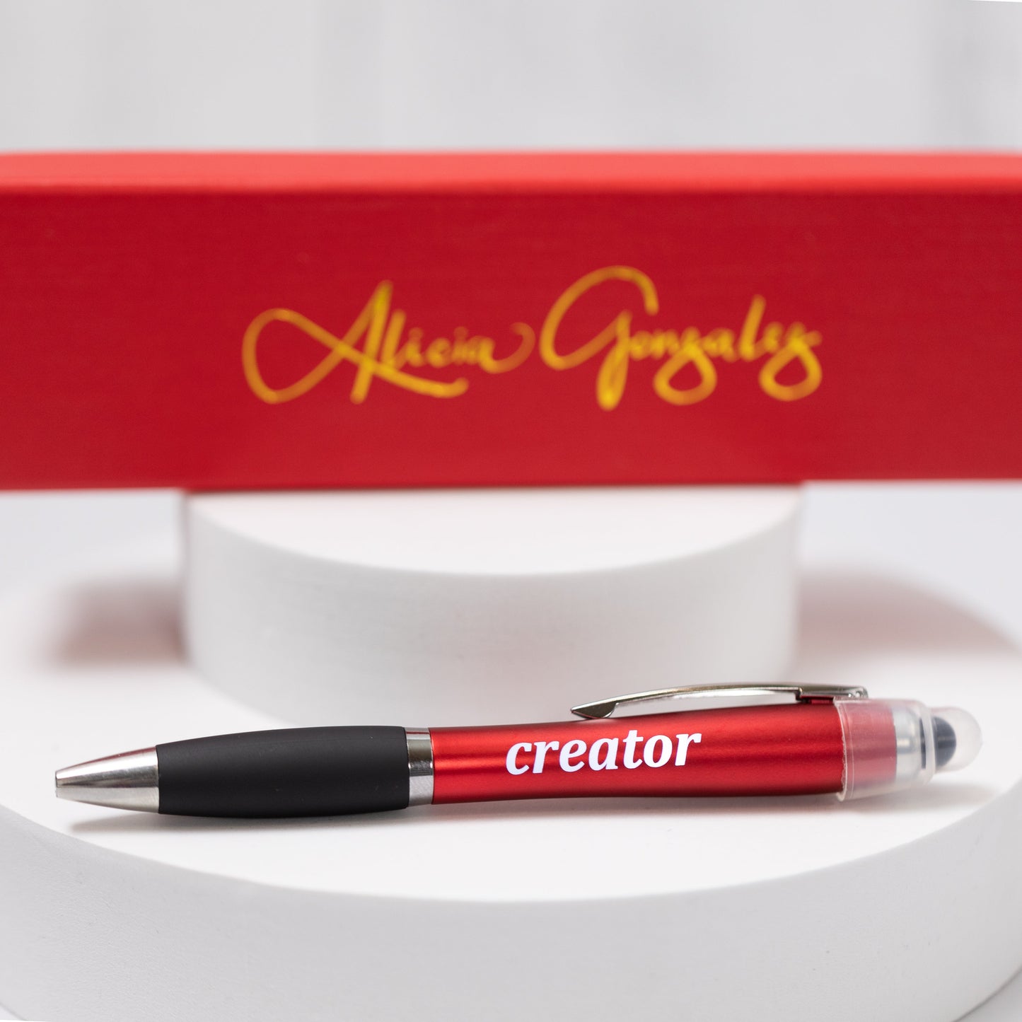 Light Up Pen with ENTREPRENEUR Logo