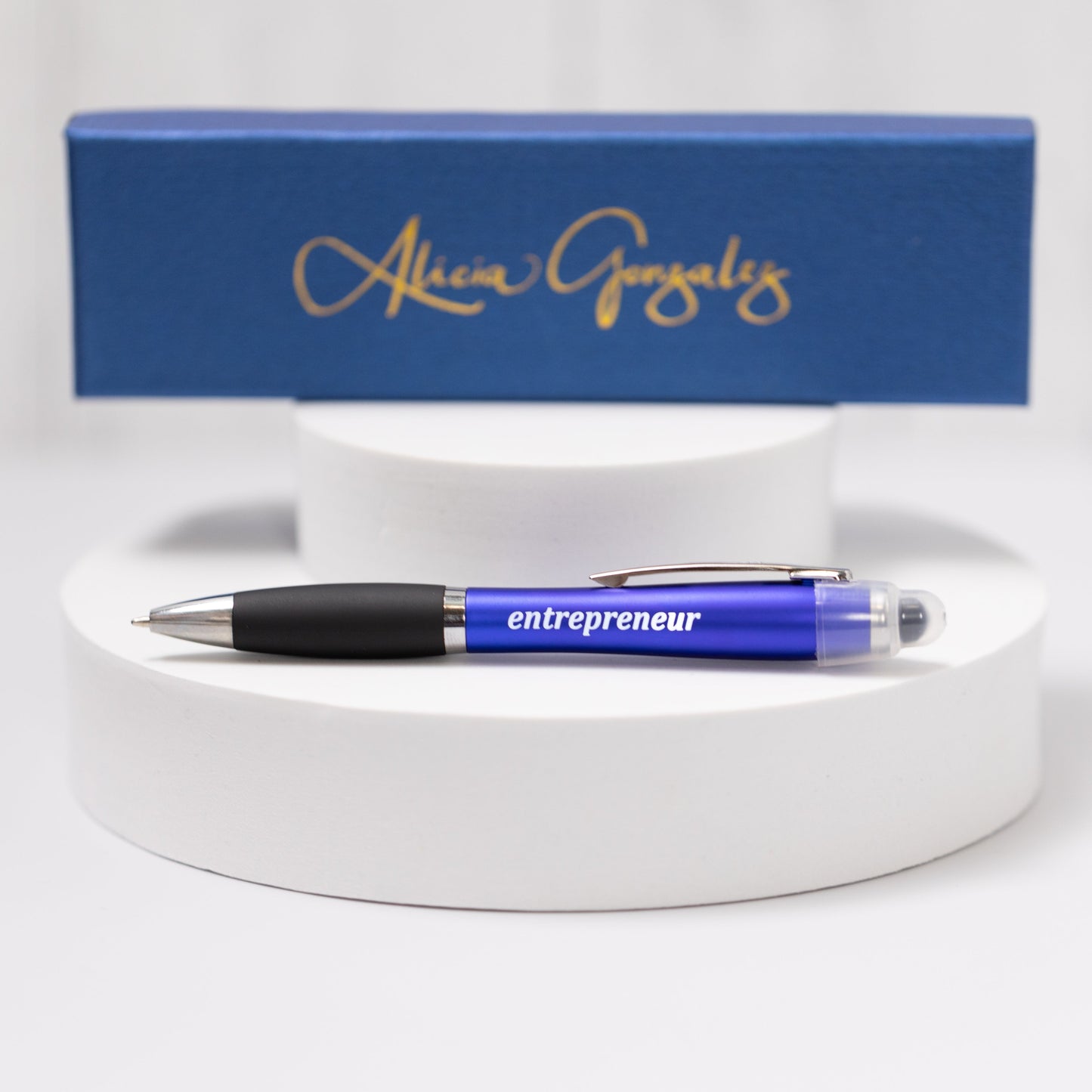 Light Up Pen with ENTREPRENEUR Logo